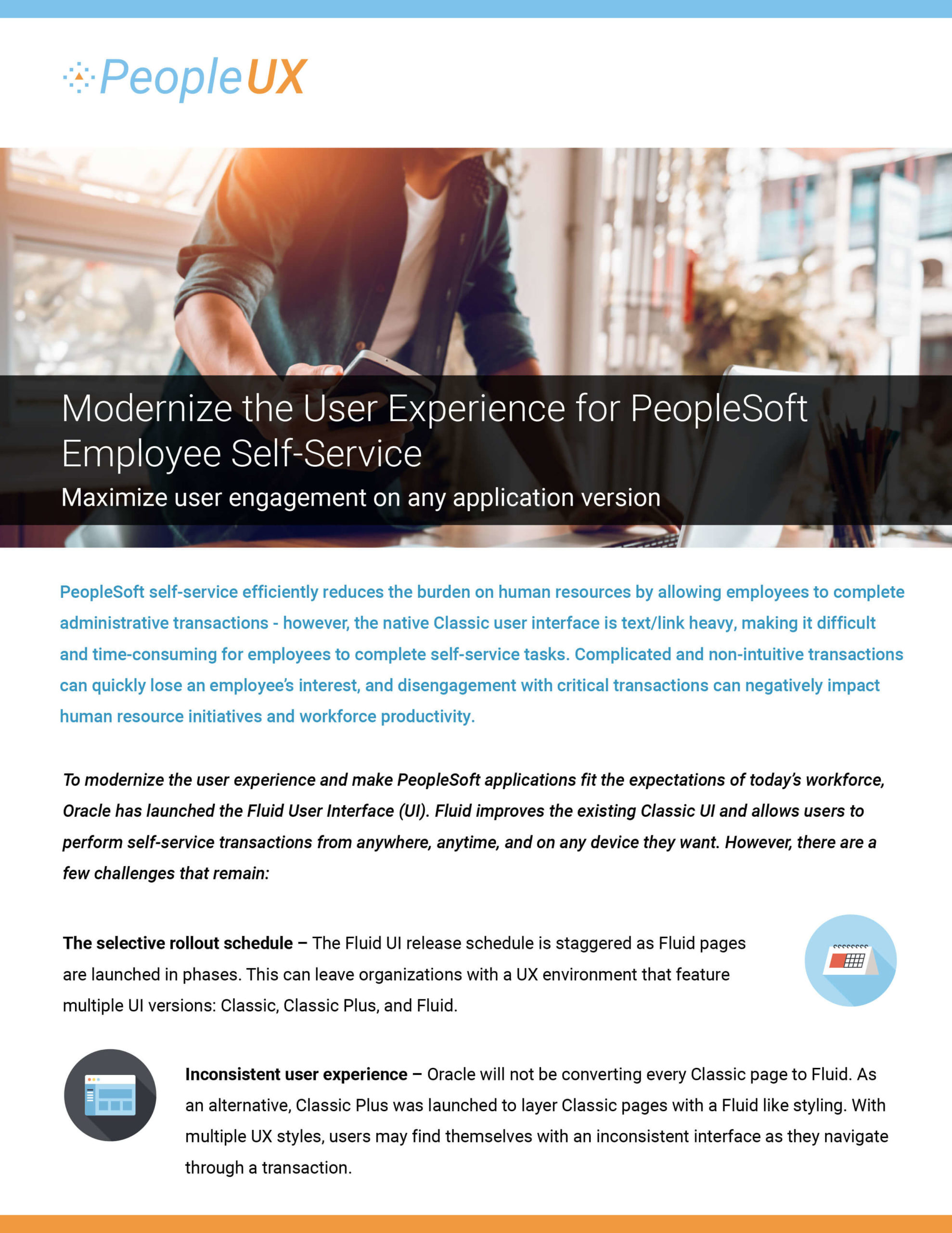 Modernize the User Experience for PeopleSoft Employee Self-Service