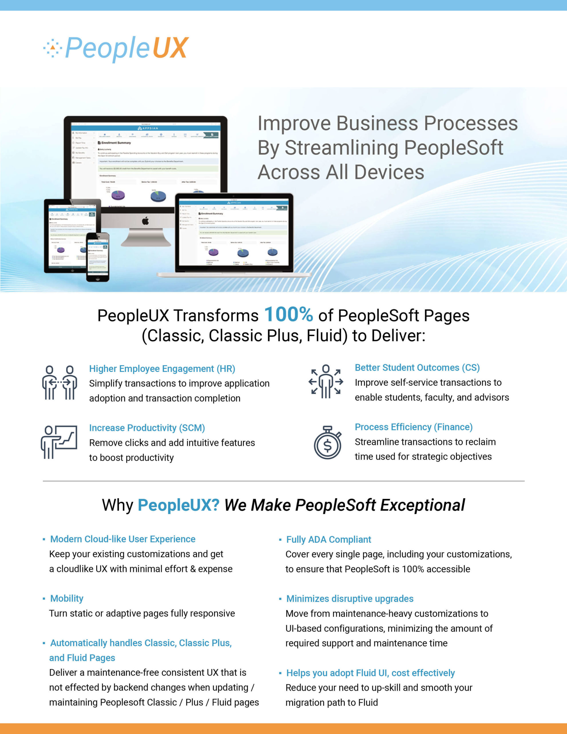 Improve Business Processes By Streamlining PeopleSoft Across All Devices